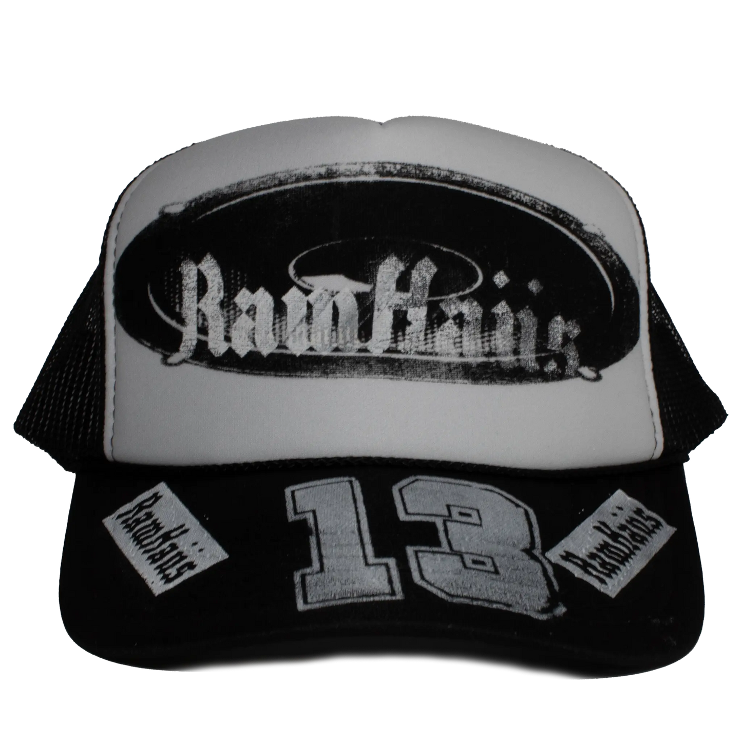 Race trucker hat