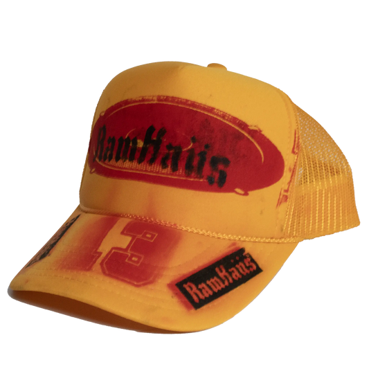 Race trucker hat